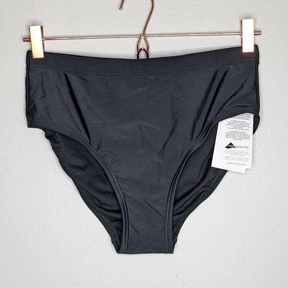 ✨3/$15 NWT Swimsuits For All black bikini bottom 8 - Picture 1 of 6